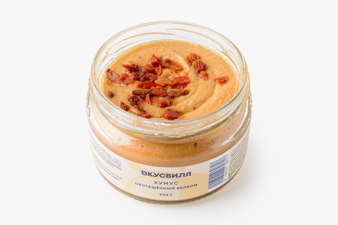 

Хумус ВкусВилл обогащенный белком 200 г