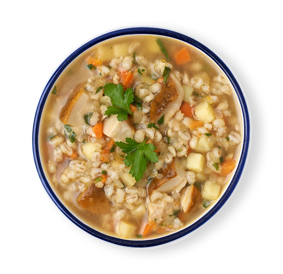 

Суп Азбука Вкуса с перловой крупой и белыми грибами 240 г