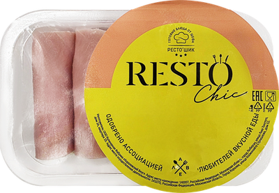 Рулетики Resto Chic из куриной ветчины с сыром 150 г