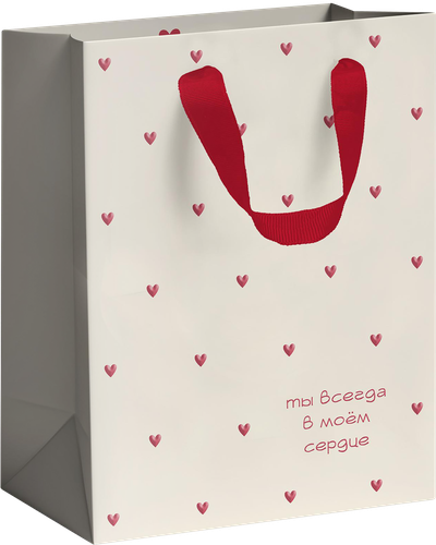 

Пакет подарочный City Home Trade Red Passion премиум 18 x 22.7 x 10 см 1 шт.