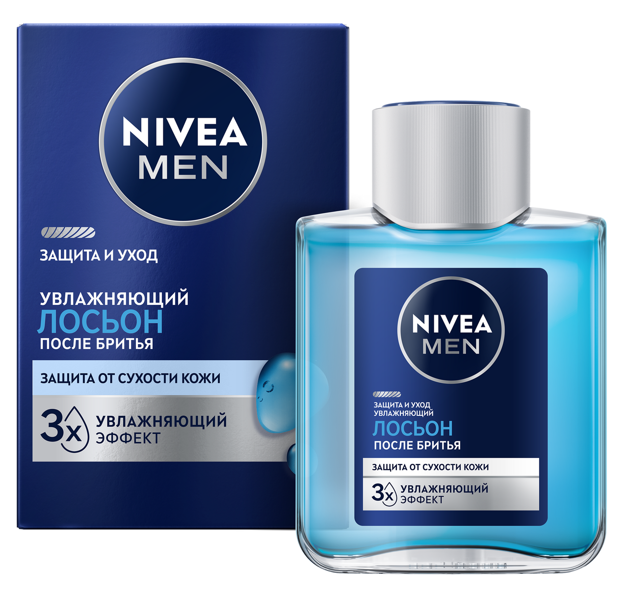

Лосьон после бритья Nivea Men Защита и Уход увлажняющий 100 мл