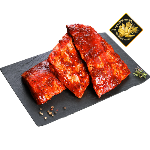 

Ребрышки свиные Лента Fresh, в маринаде вес