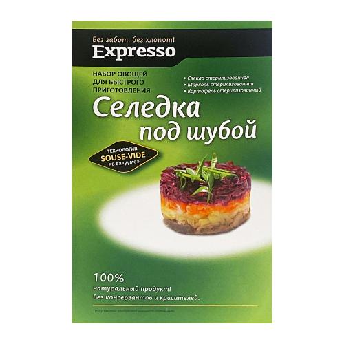 

Набор овощей Expresso для салата Сельдь под шубой 900 г