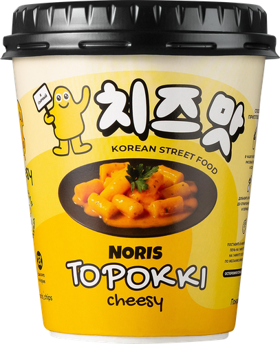 

Рисовые палочки Noris Топокки с сыром 112 г