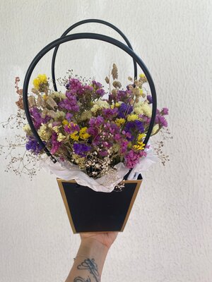 Композиция из сухоцветов 4