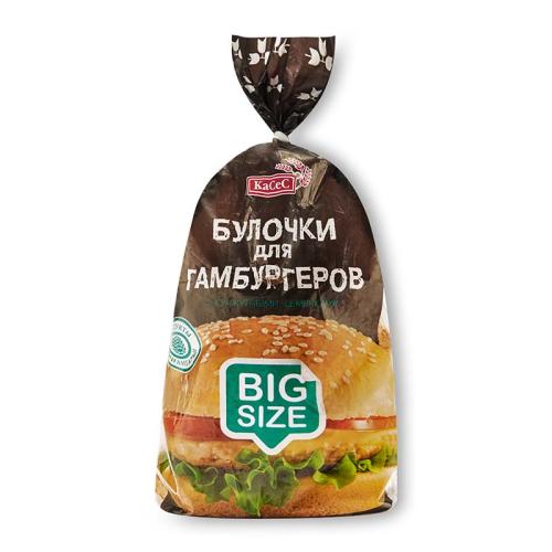 

Булочки Касес Для гамбургеров Big Size 4 шт. 280 г