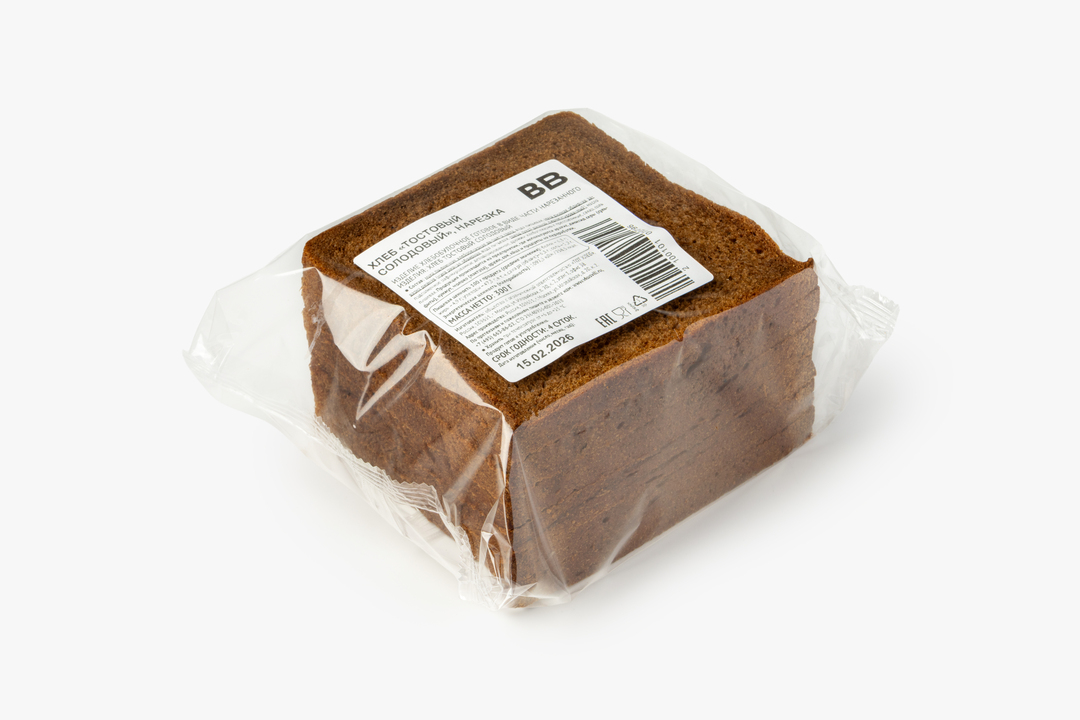 

Хлеб тостовый ВкусВилл солодовый нарезка 300 г