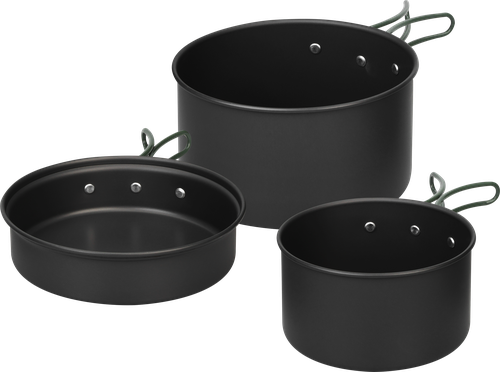 

Набор походных котелков Actiwell 0.75 л, 0.85 л и 1.7л арт. GV8816-56