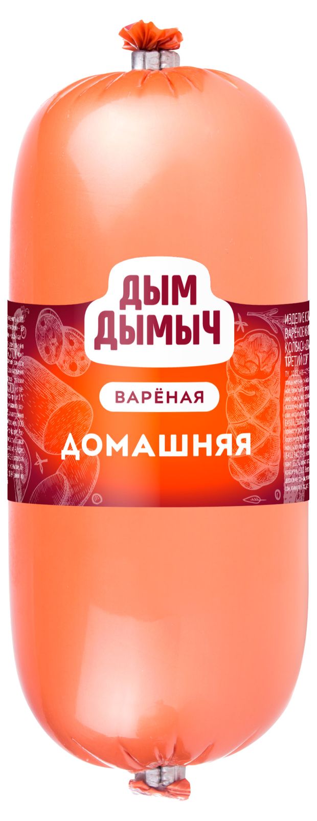 

Колбаса Дым Дымыч Домашняя вареная 300 г