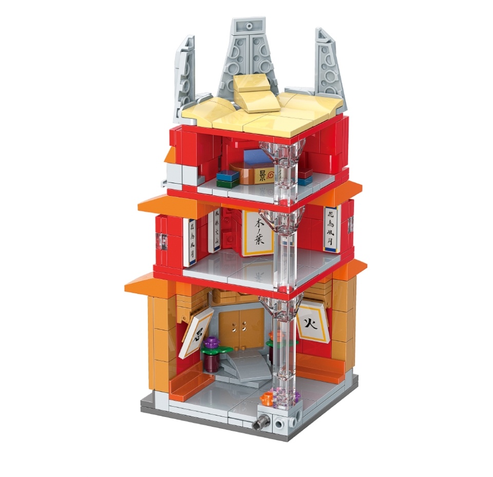 

Конструктор Naruto резиденция Хокаге 12х8х8см