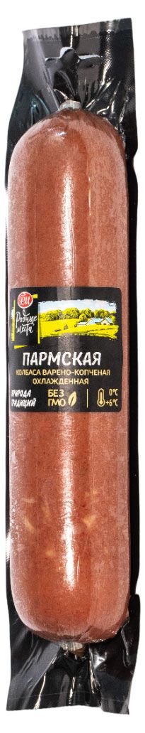 

Колбаса варено-копченая Родные места Пармская, вес