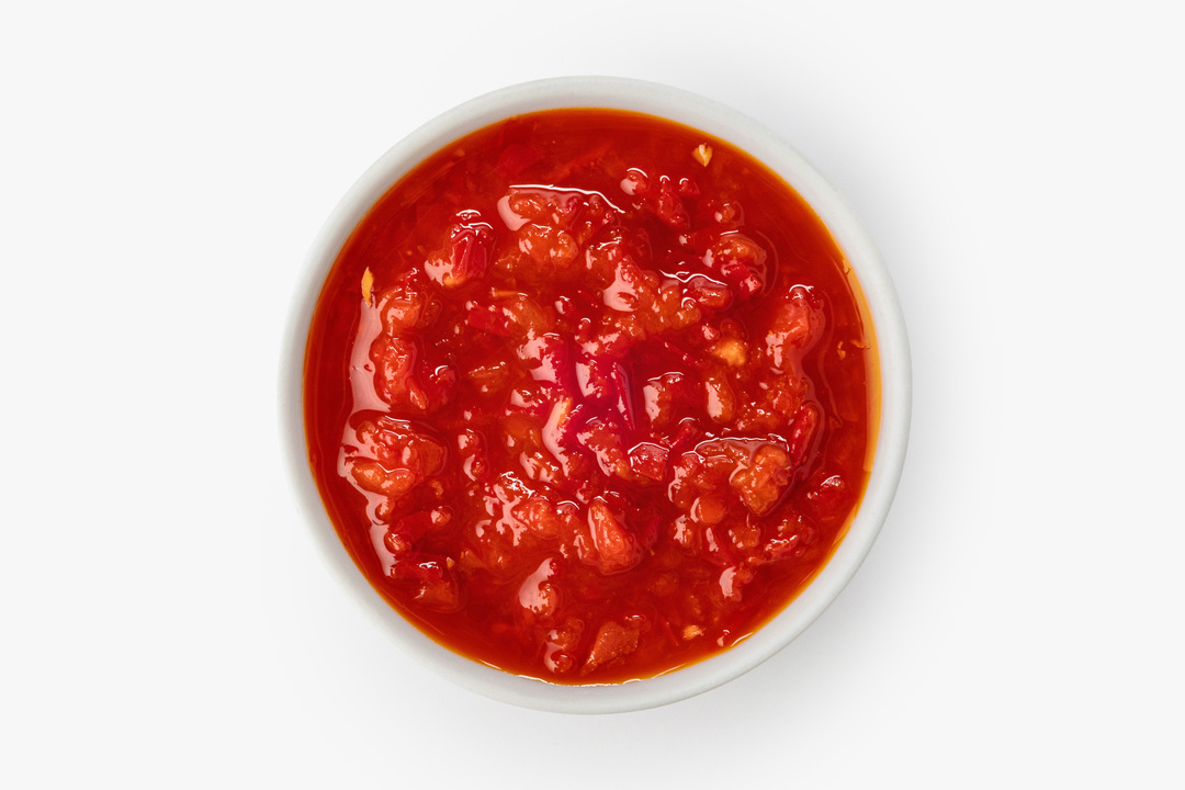 

Соус-заправка ВкусВилл Канкочи с красным перцем и чесноком 270 г