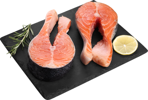 

Стейк из лосося атлантического охлажденный