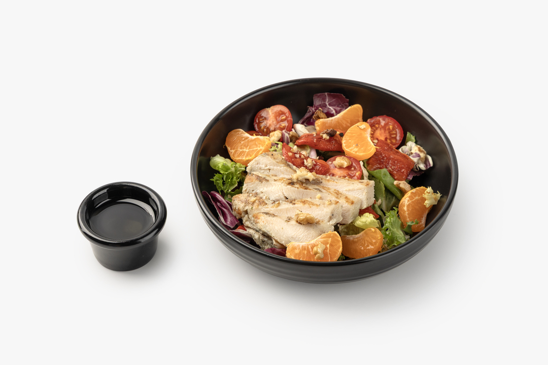 

Салат ВкусВилл Снегурочка с мандаринами 235 г