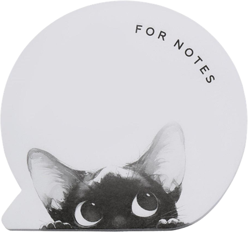 

Самоклеящийся блок Meshu Cute Notes 40 л. 1 шт. дизайн в ассортименте