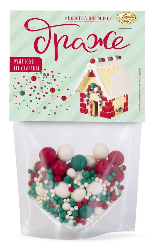 

Посыпка кондитерская Парфэ Декор Новогодний микс 50 г