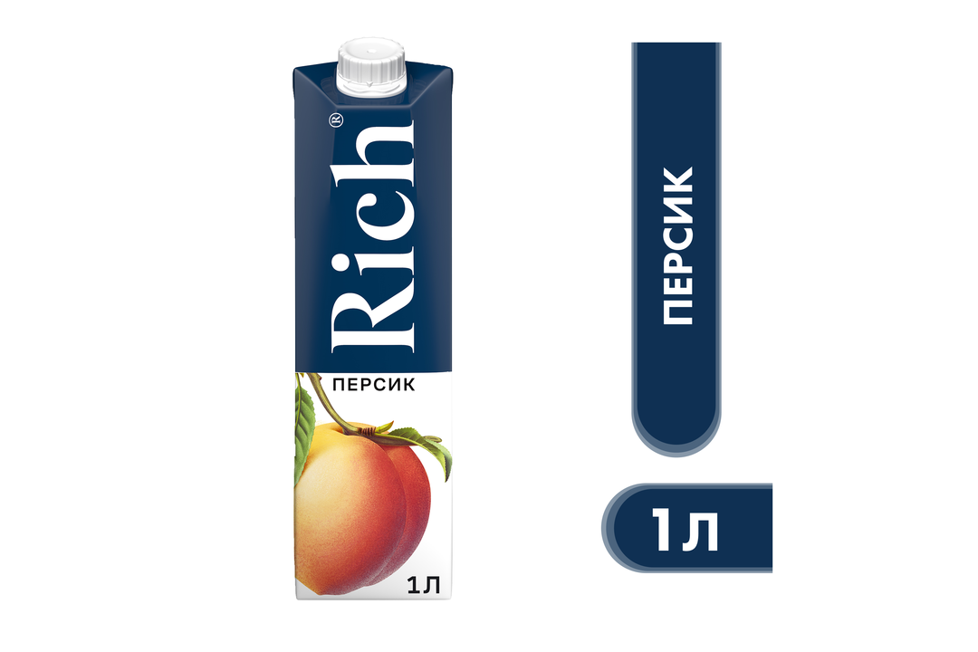 

Нектар Rich Персик 1 л