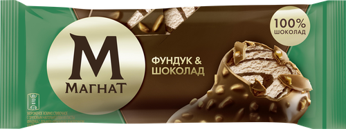 

Мороженое Магнат фундук и шоколад эскимо БЗМЖ 65 г