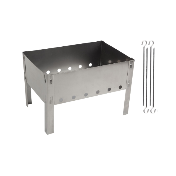 

Мангал Ecos сборно разборный 35 x 24 x 24 cм