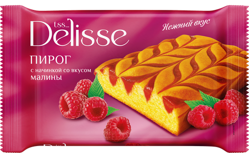

Пирог Delisse малина 330 г