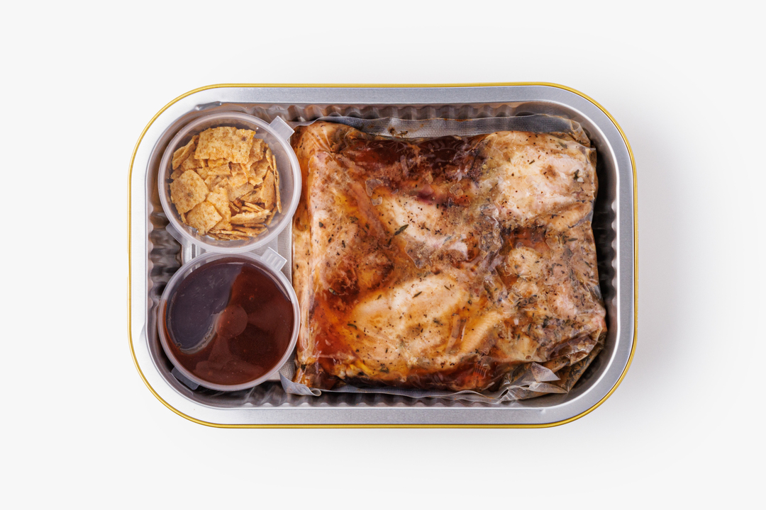 

Крылья куриные ВкусВилл Барбекю с посыпкой из начос с копчёной паприкой 550 г