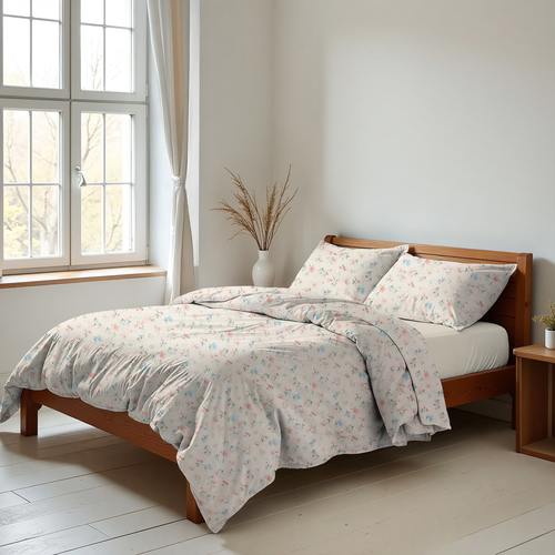 

Комплект постельного белья Евро HOMECLUB ситец, Арт. с1977шв, с1965шв