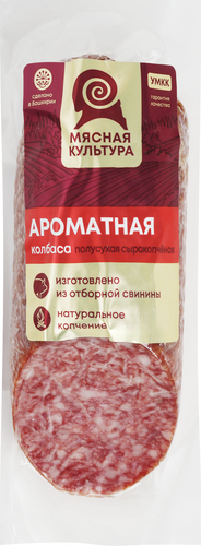 

Колбаса УМКК Ароматная сырокопченая 200 г