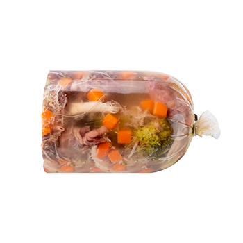 

Колбаса Сытый Смолянин Мозаика в желе с куриными сердечками вес