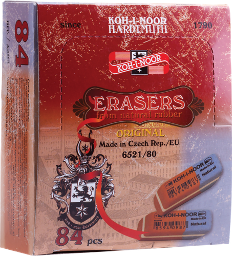 

Ластик Koh-I-Noor Blue Star 80, скошенный 1 шт.