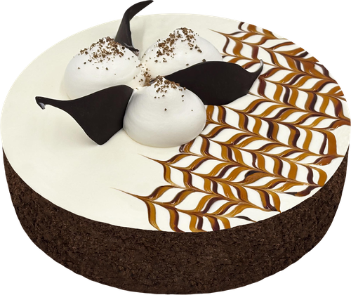 

Торт бисквитный Мишель Дженифер шоколадно-ванильный 750 г