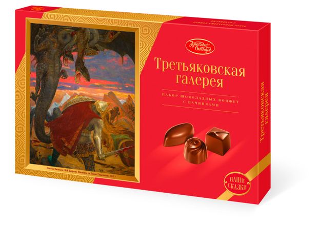 

Набор конфет Красный Октябрь Третьяковская галерея 1 шт. 240 г дизайн упаковки в ассортименте