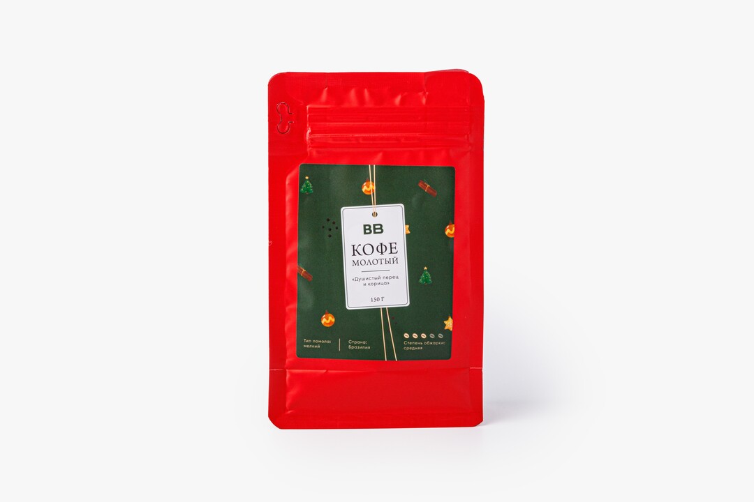 

Кофе молотый ВкусВилл Душистый перец и корица 150 г