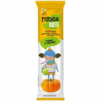 Батончик Friends Kid's тыква-яблоко 20 г