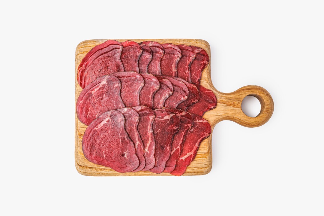 

Говядина сырокопченая ВкусВилл категории А 50 г