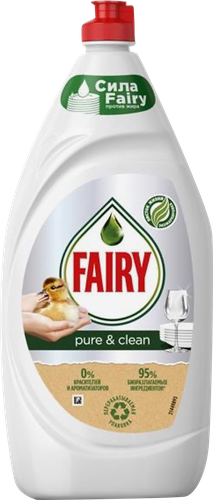 

Средство для мытья посуды Fairy Pure&clean 1350 мл
