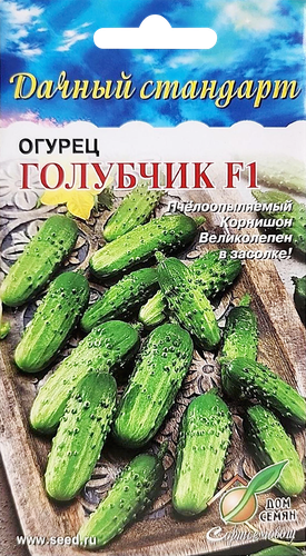 

Семена овощей Дом семян Огурец Голубчик F1 6 г
