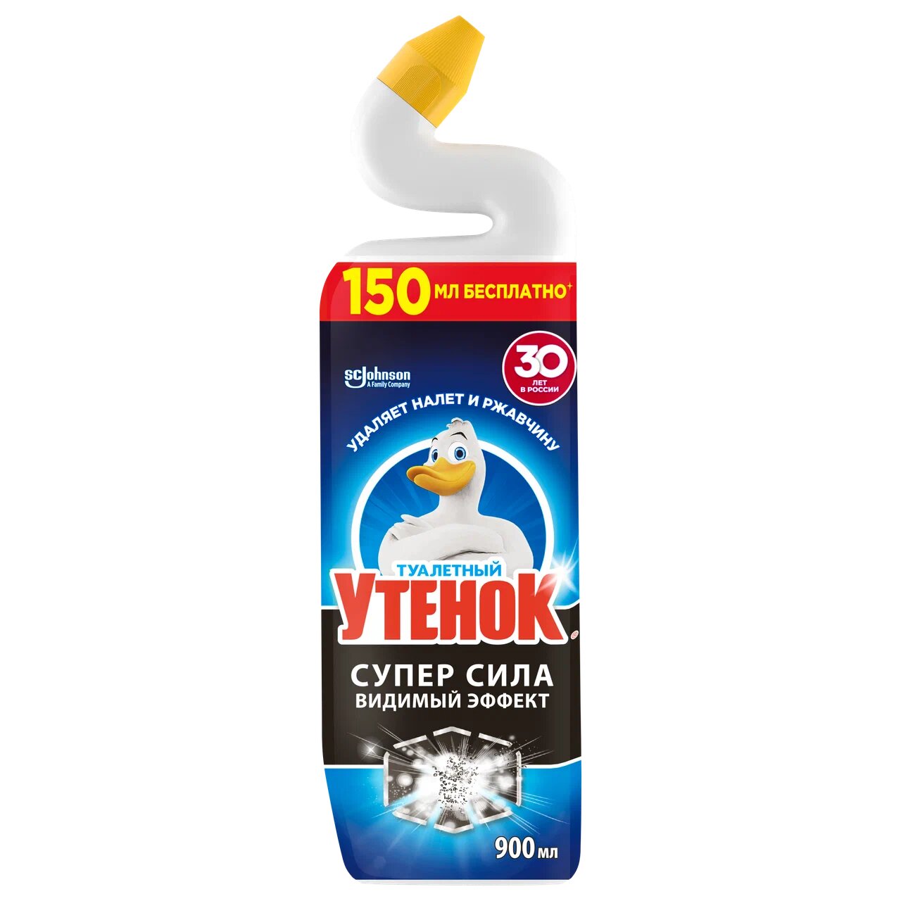 

Чистящее средство Туалетный утёнок Супер сила видимый эффект 900 мл