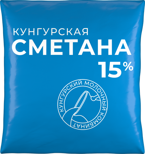 

Сметана Кунгурский 15% 400 г
