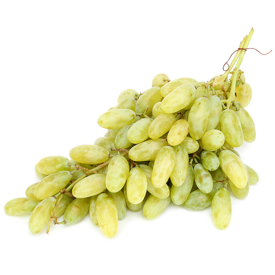 

Виноград Дамские пальчики белый с косточкой вес