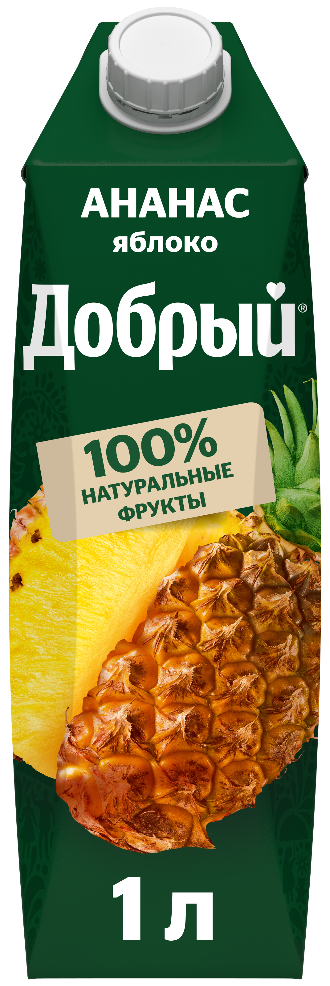 

Нектар Добрый Ананас и яблоко 1 л