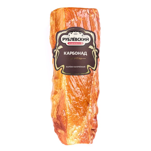 

Карбонад Рублевский варено-копченый вес