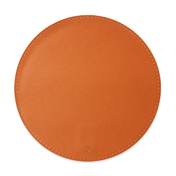 

Плейсмат «Азбука вкуса Детали» из искусственной кожи, круглый, цвет коричневый, 38 см, Китай
