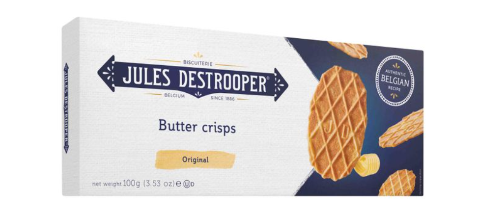 

Печенье вафельное Jules Destrooper сливочное хрустящее 100 г