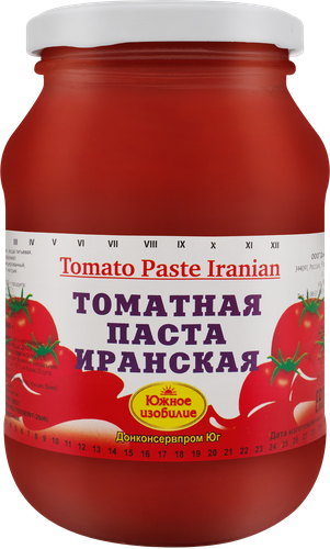 

Томатная паста Южное изобилие Иранская 480 г