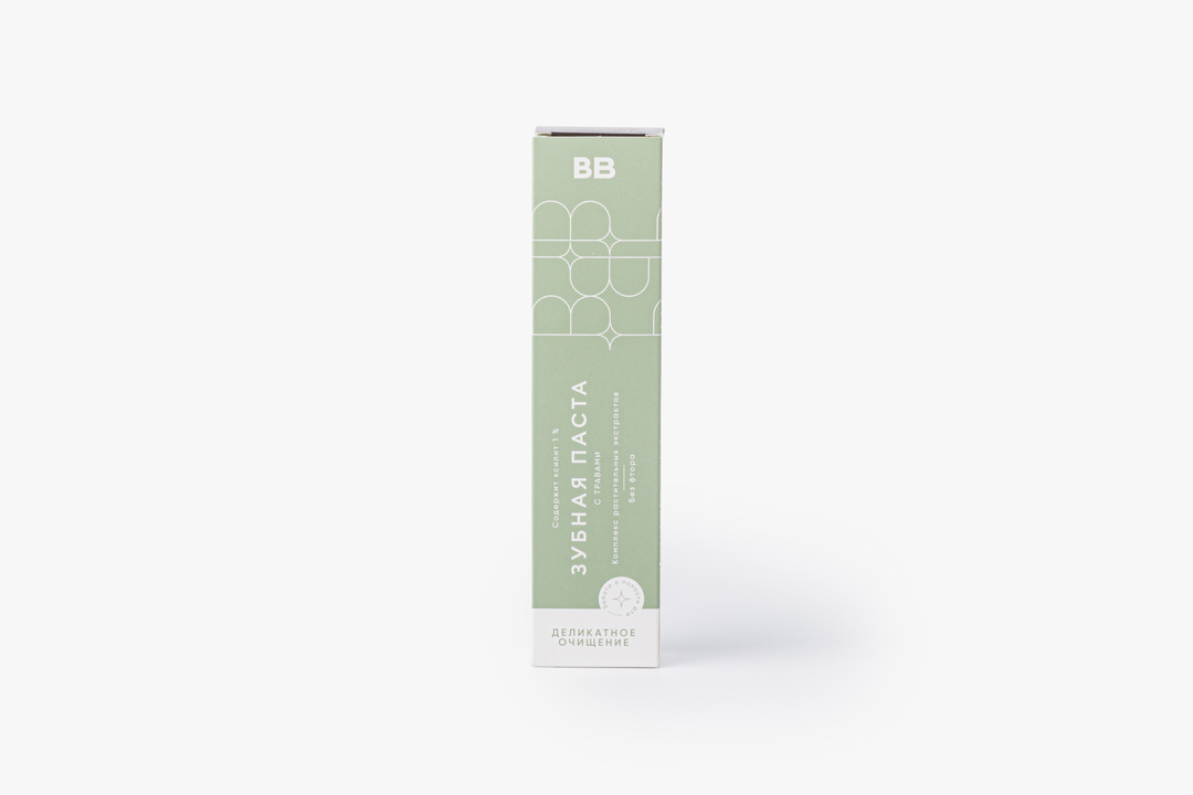 

Паста зубная ВкусВилл Травы, 75 мл