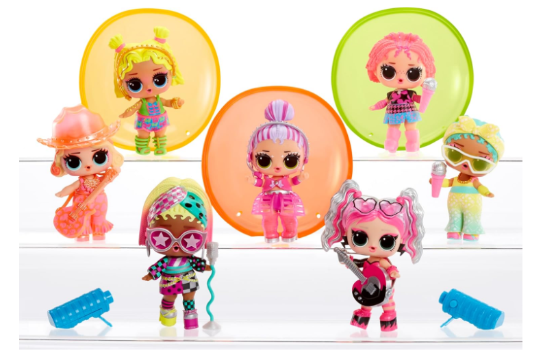 

Игрушка в шаре L.O.L. Surprise! Neon Pop Stars Tots с аксессуарами дизайн в ассортименте