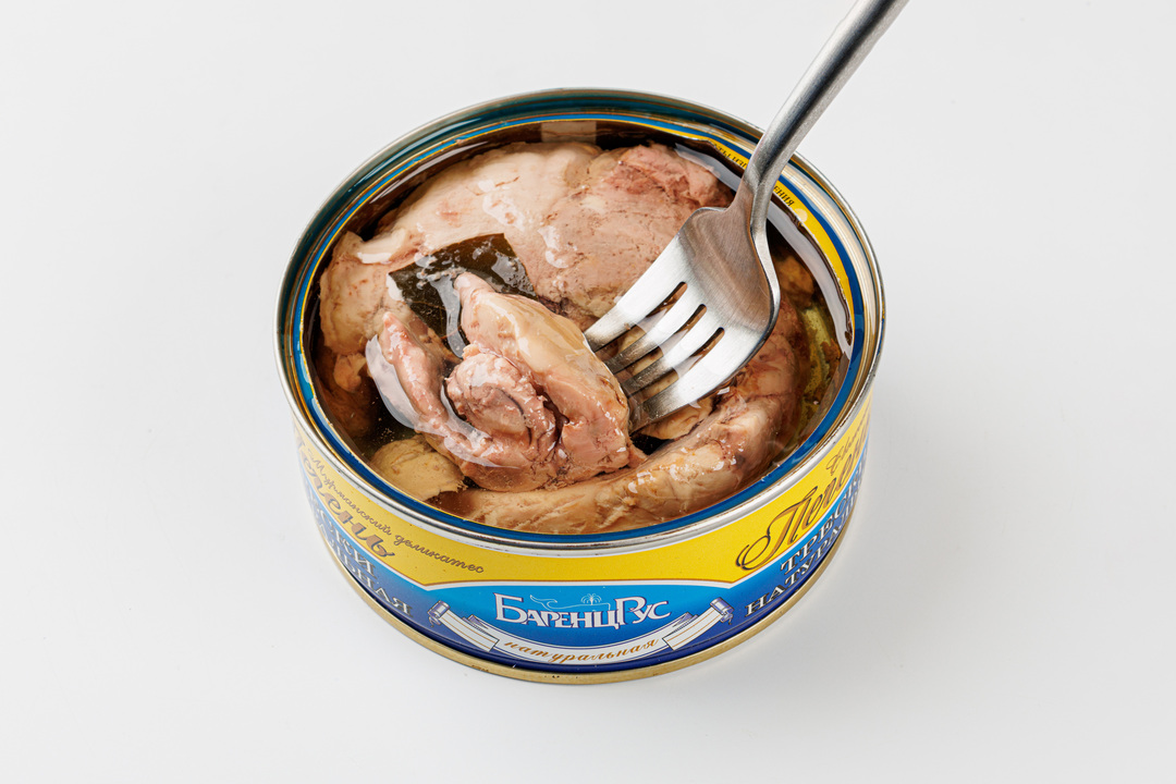 

Печень БаренцРус трески натуральная 230 г