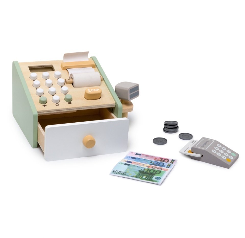 

Игровой набор Lukno «Касса» 3+