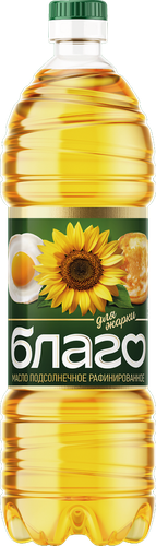 

Масло подсолнечное Благо рафинированное 1 л