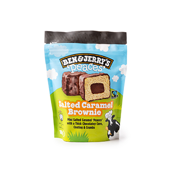 

Мороженое порционное Ben&Jerry's Peaces с солёной карамелью и брауни в шоколадной глазури 150 г